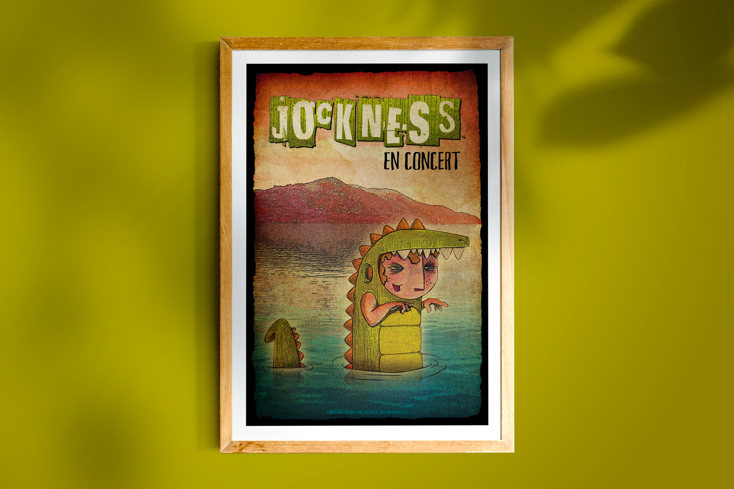 Jockness, Follow the Monster - Affiche