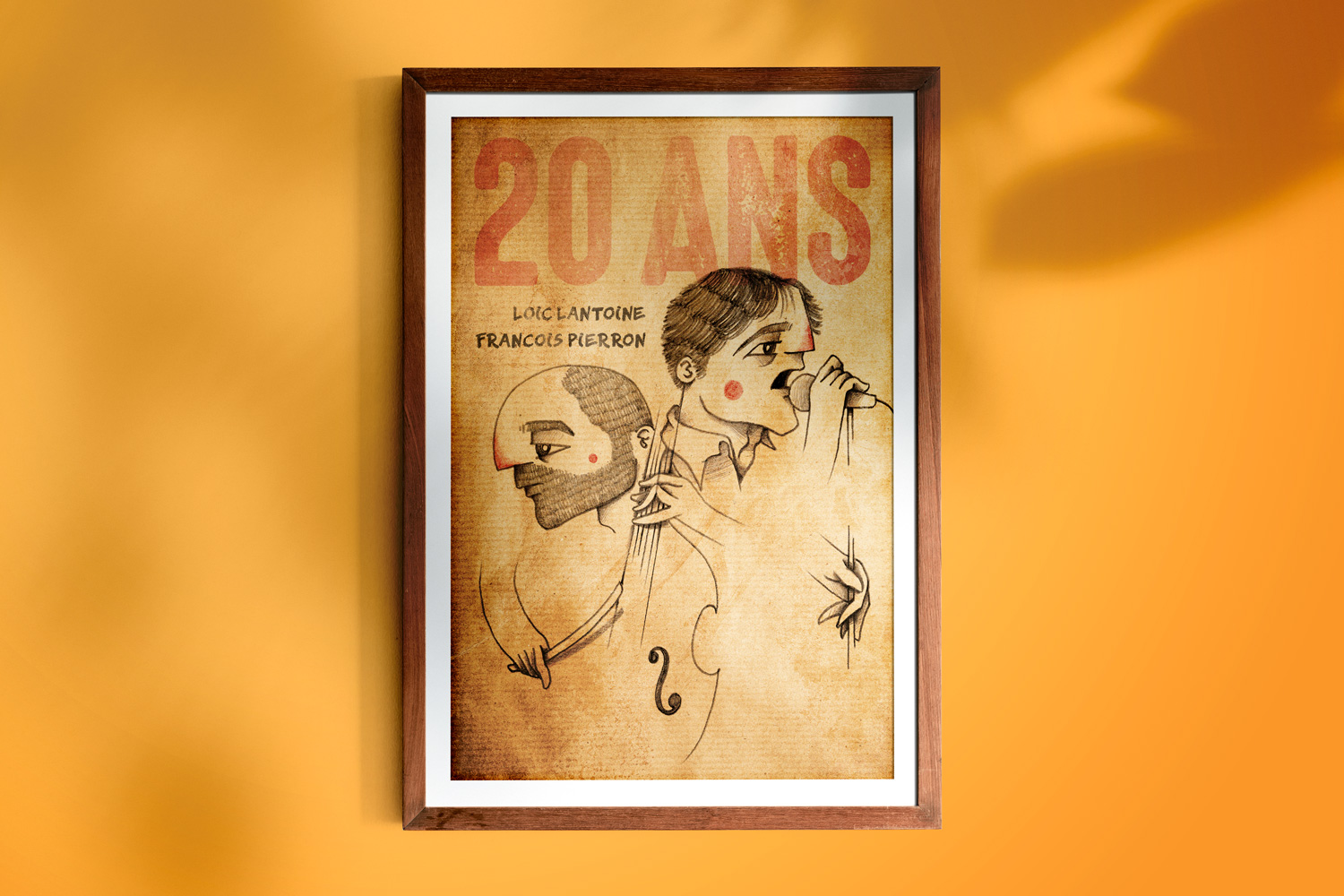 Loïc Lantoine et François 20 ans - Affiche 03