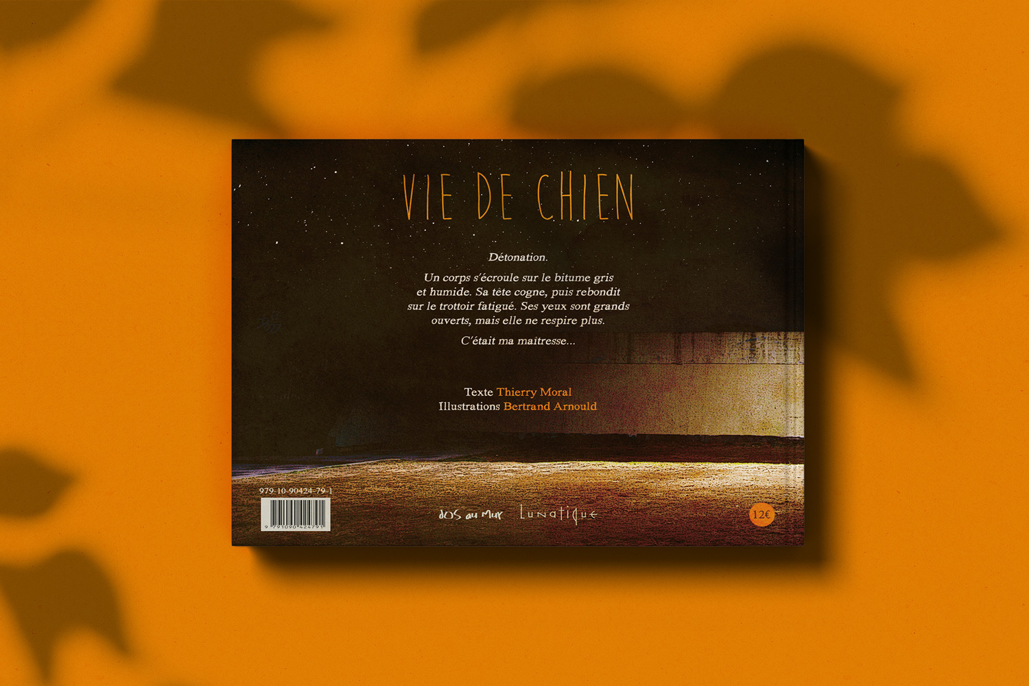 Vie de chien - 4eme de couverture livre